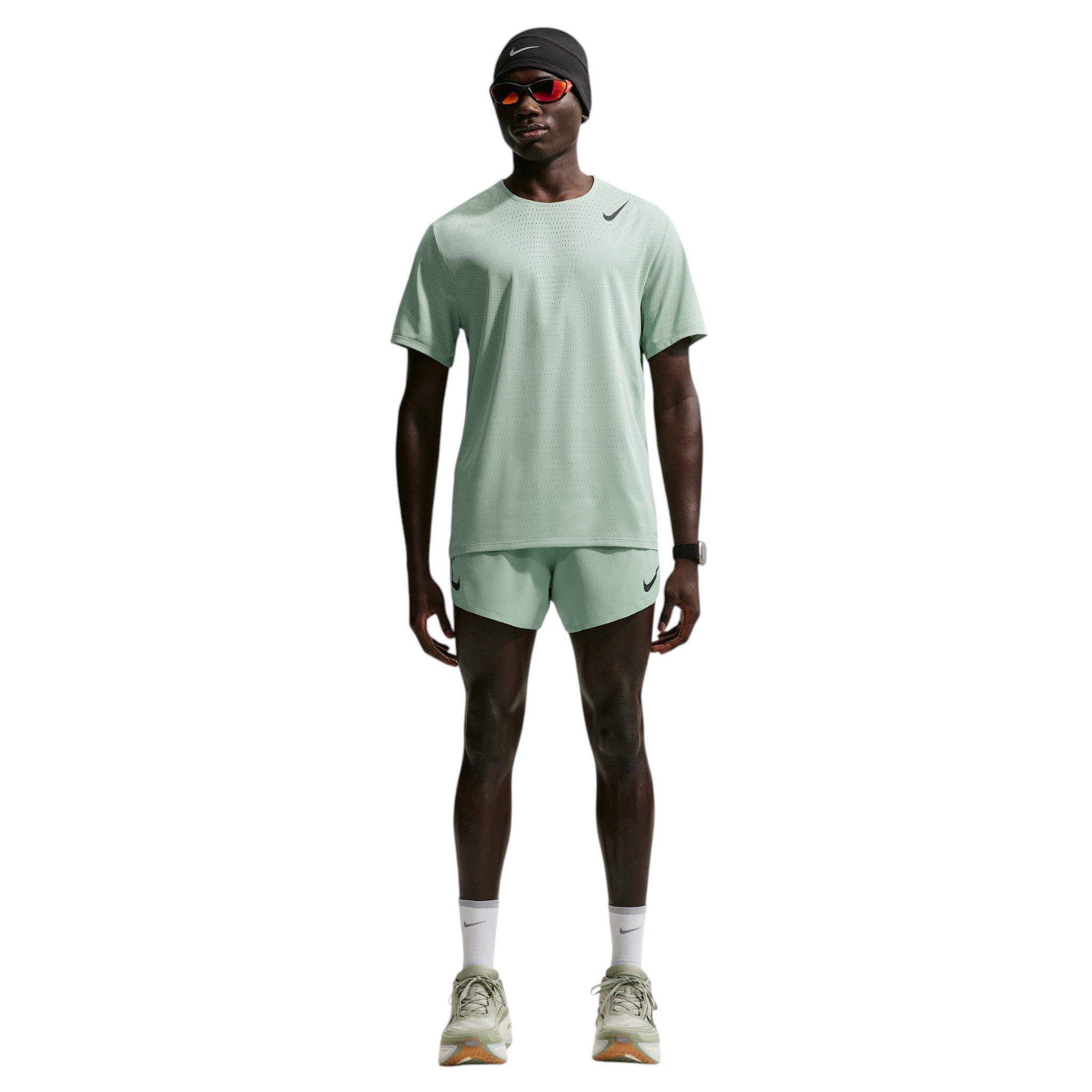 Nike Men's AeroSwift Dri-FIT ADV 2" Brief-Lined Running Shorts - Green - GREEN